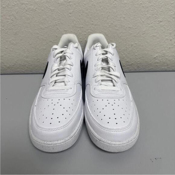 Nike Men's Court Vision Low Next Nature in White/Black  DH2987-101 size 11 - Picture 3 of 5